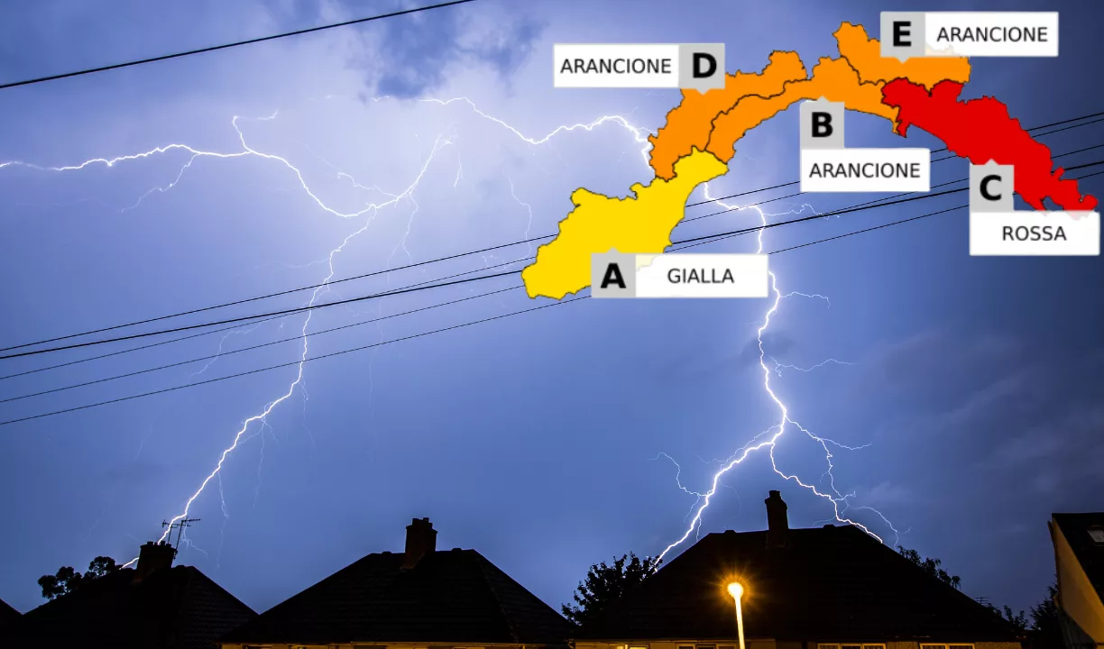 Liguria In Allerta Arancione Poi Rossa Dalle 12 Sul Levante