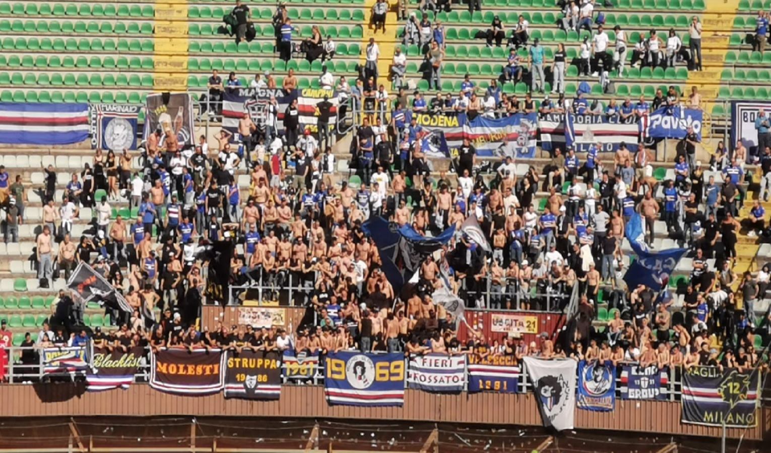 Palermo-Sampdoria: trasferta aperta per i possessori della tessera del tifoso