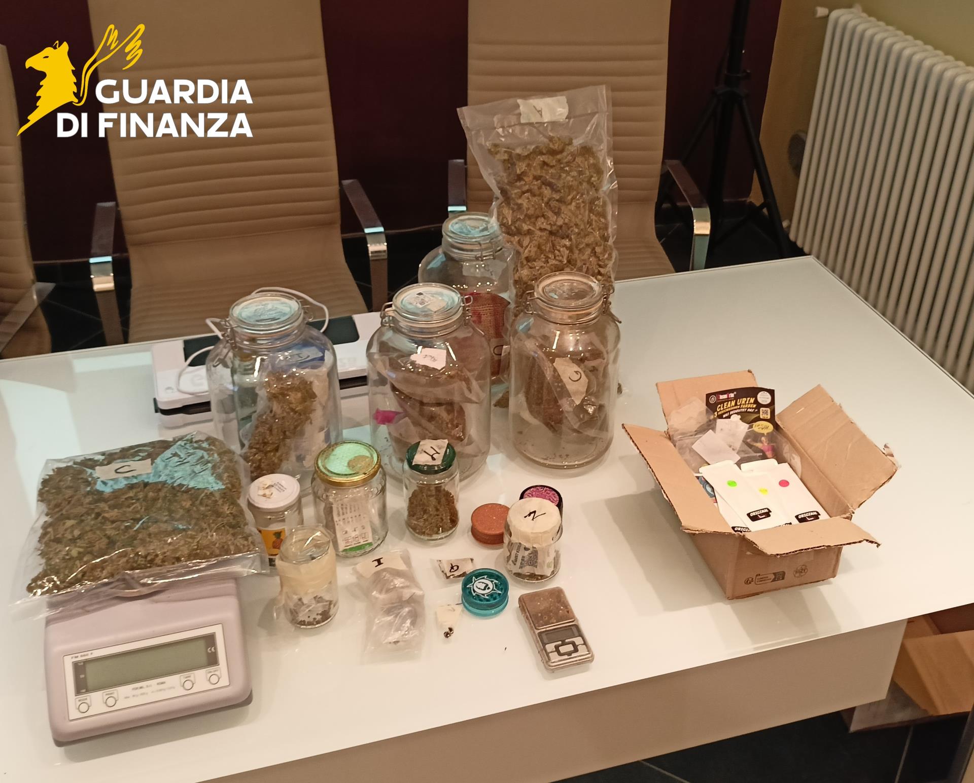 Coltiva e spaccia droga, arrestato dalla Finanza anche grazie all'elicottero