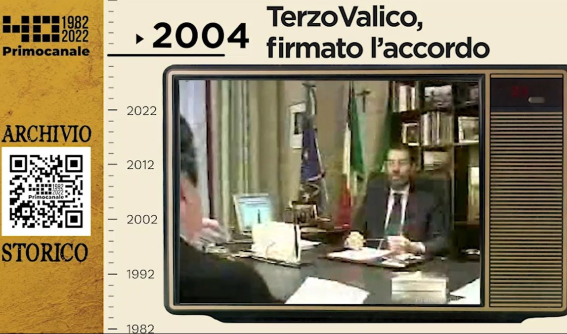 Archivio storico: 2004 - Terzo valico, firmato l'accordo