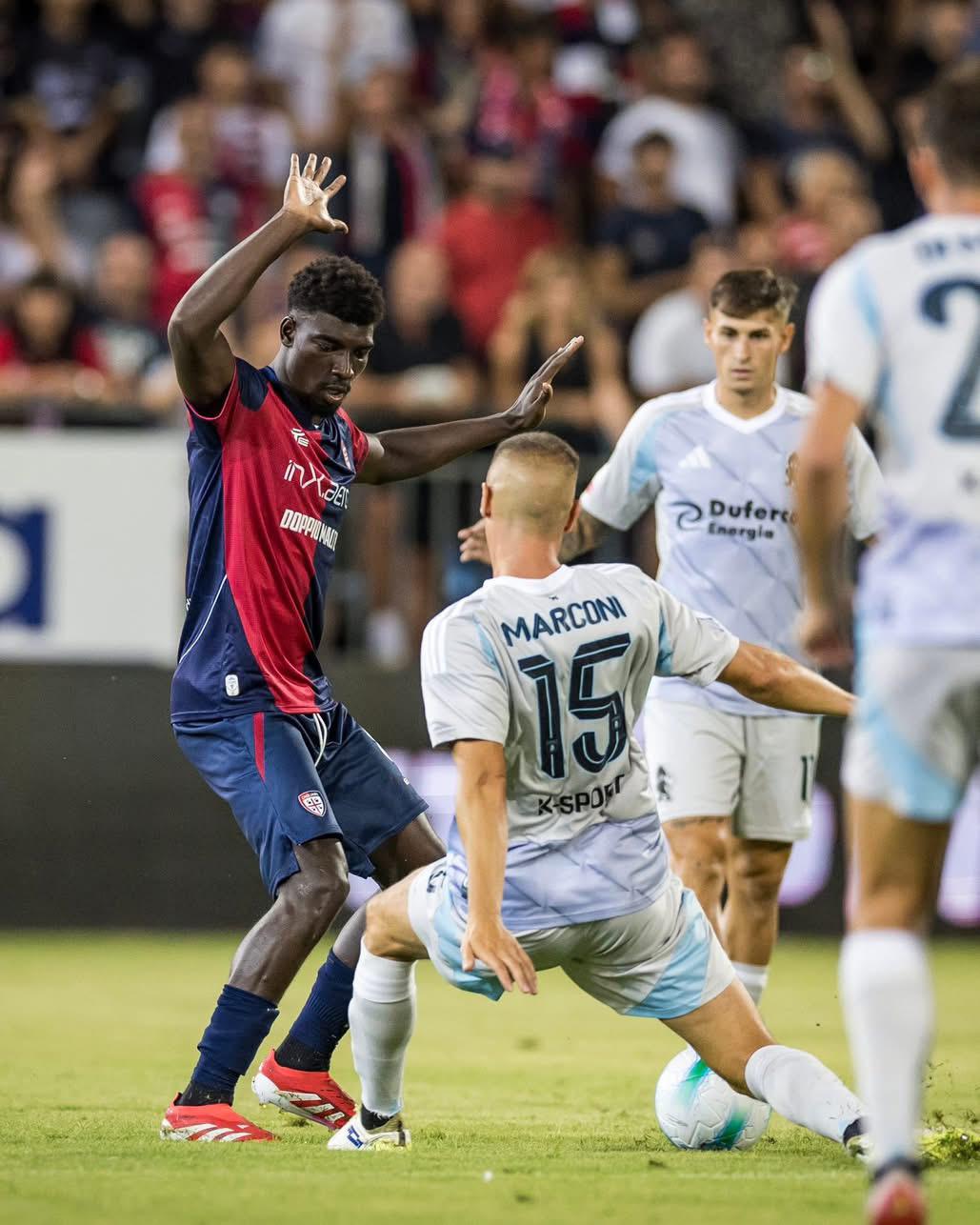 Coppa Italia, l'Entella tiene testa al Cagliari ma si arrende ai rigori