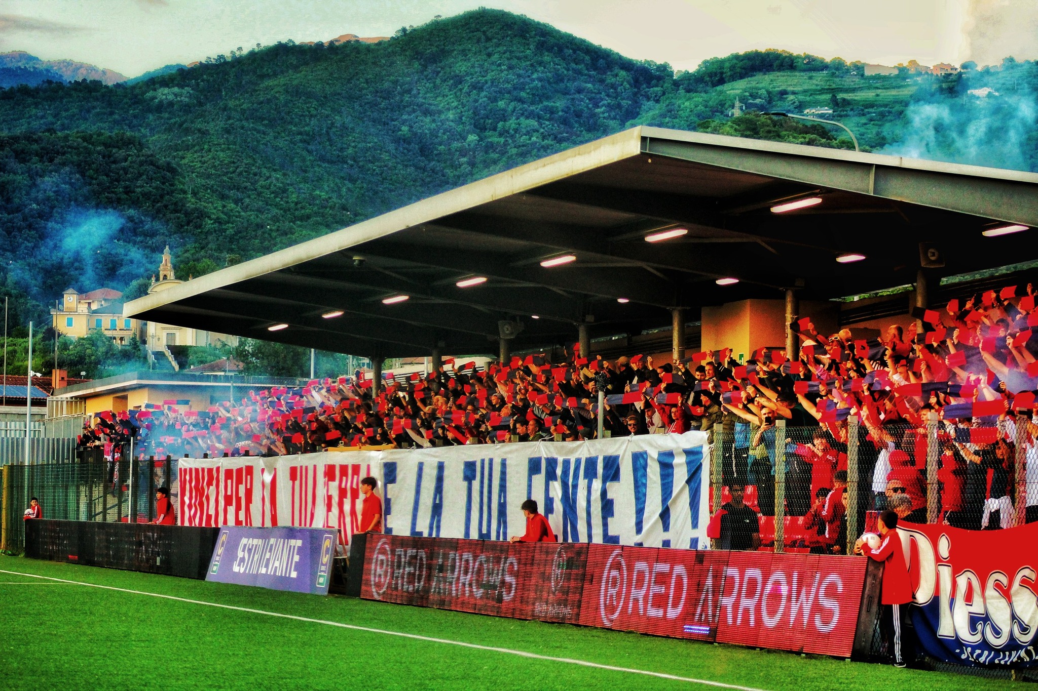 Il Sestri Levante retrocede in serie D, Lucchese salva