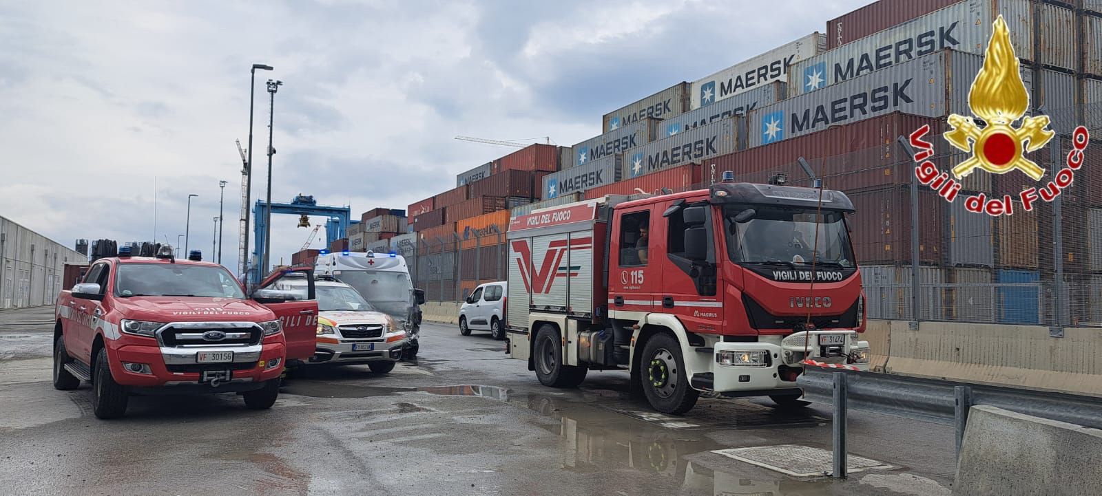 Vado Ligure, incidente sul lavoro nel cantiere della diga di Genova: operaio all'ospedale