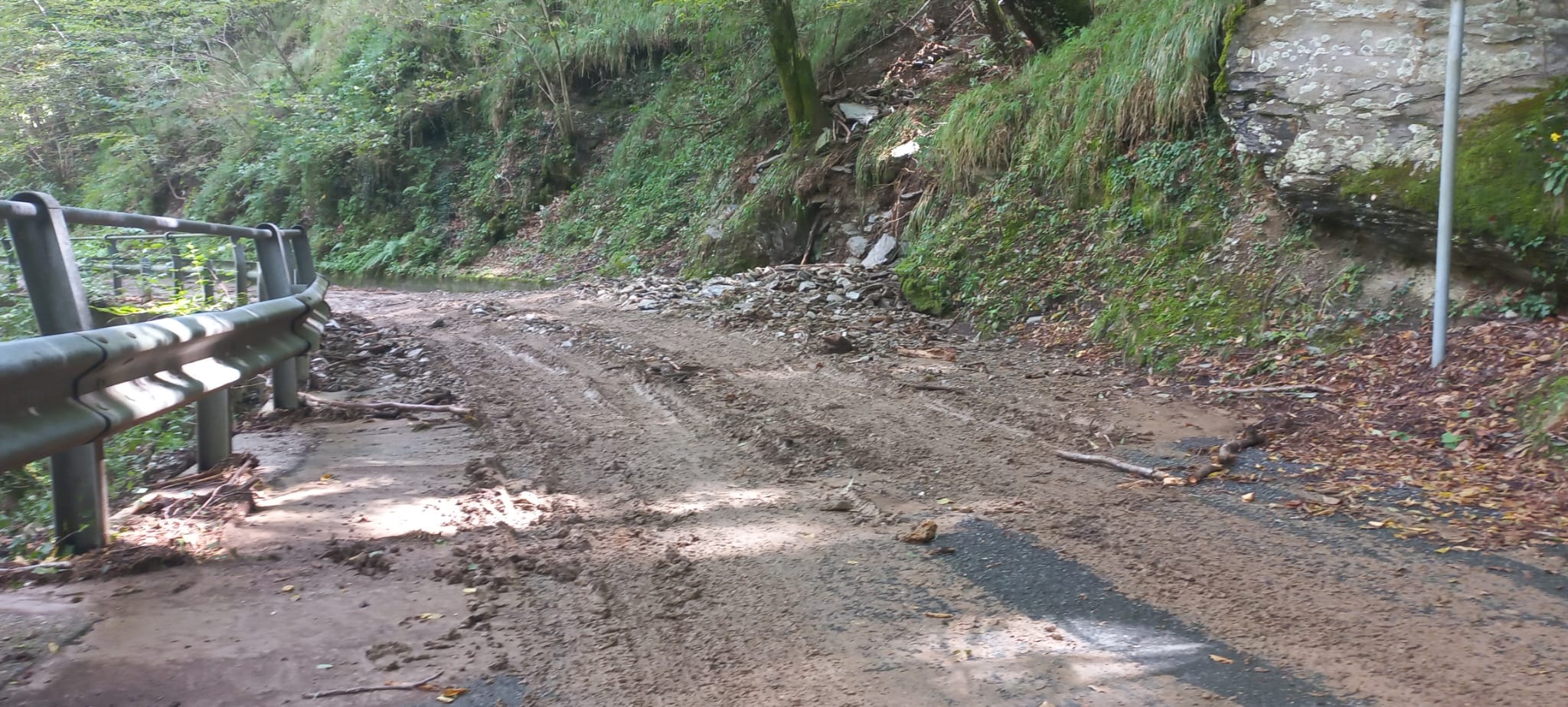 Maltempo, frane e strade interrotte: la situazione nell'area metropolitana di Genova