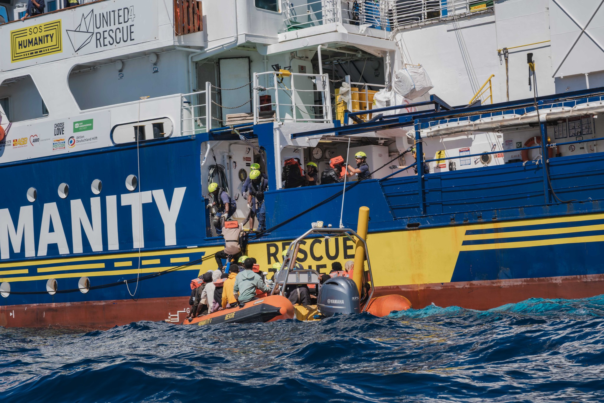 In arrivo a Savona la nave Humanity 1 con a bordo 45 migranti