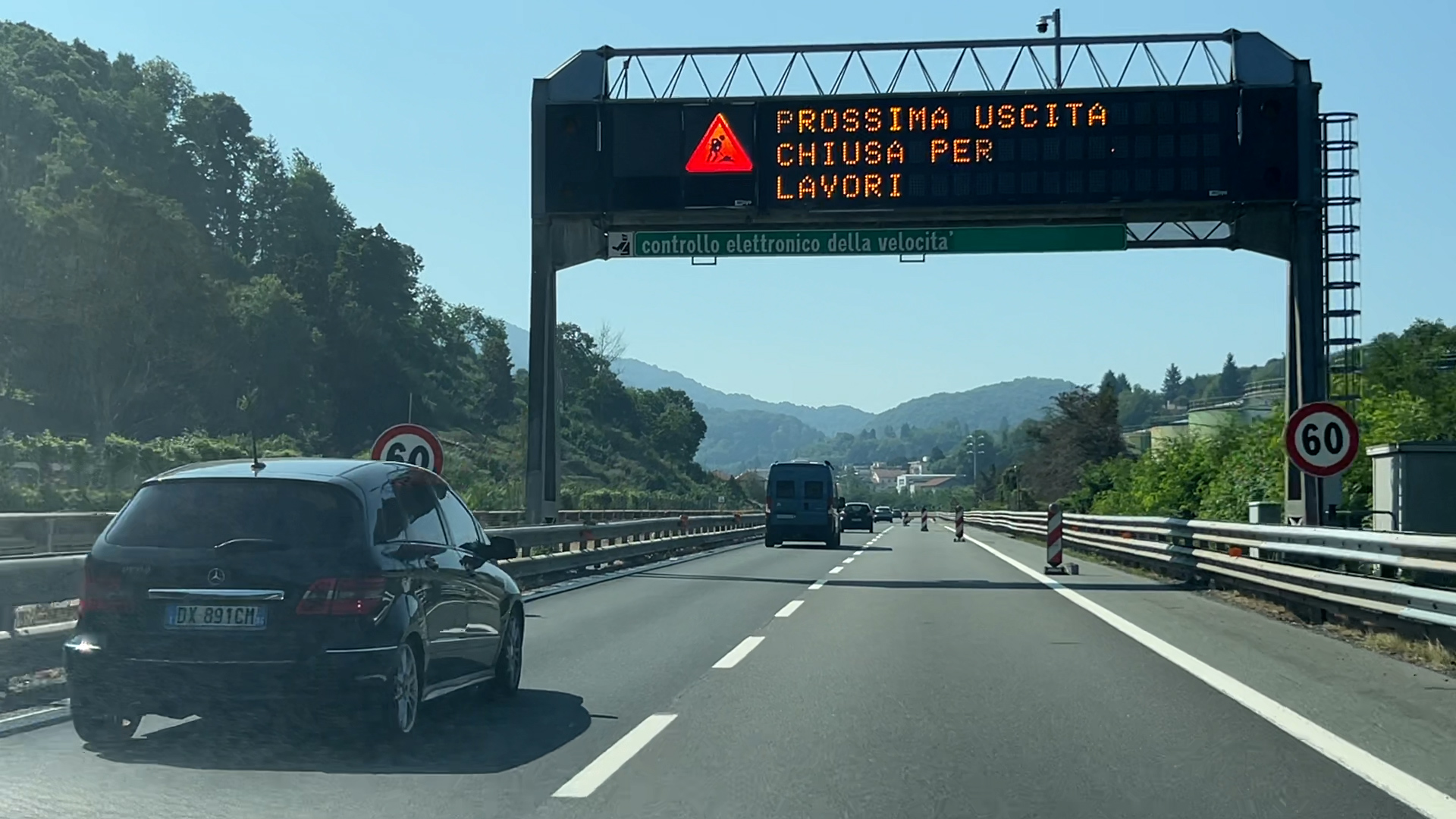 A7, al via un mese di lavori a Busalla: ecco cosa cambia