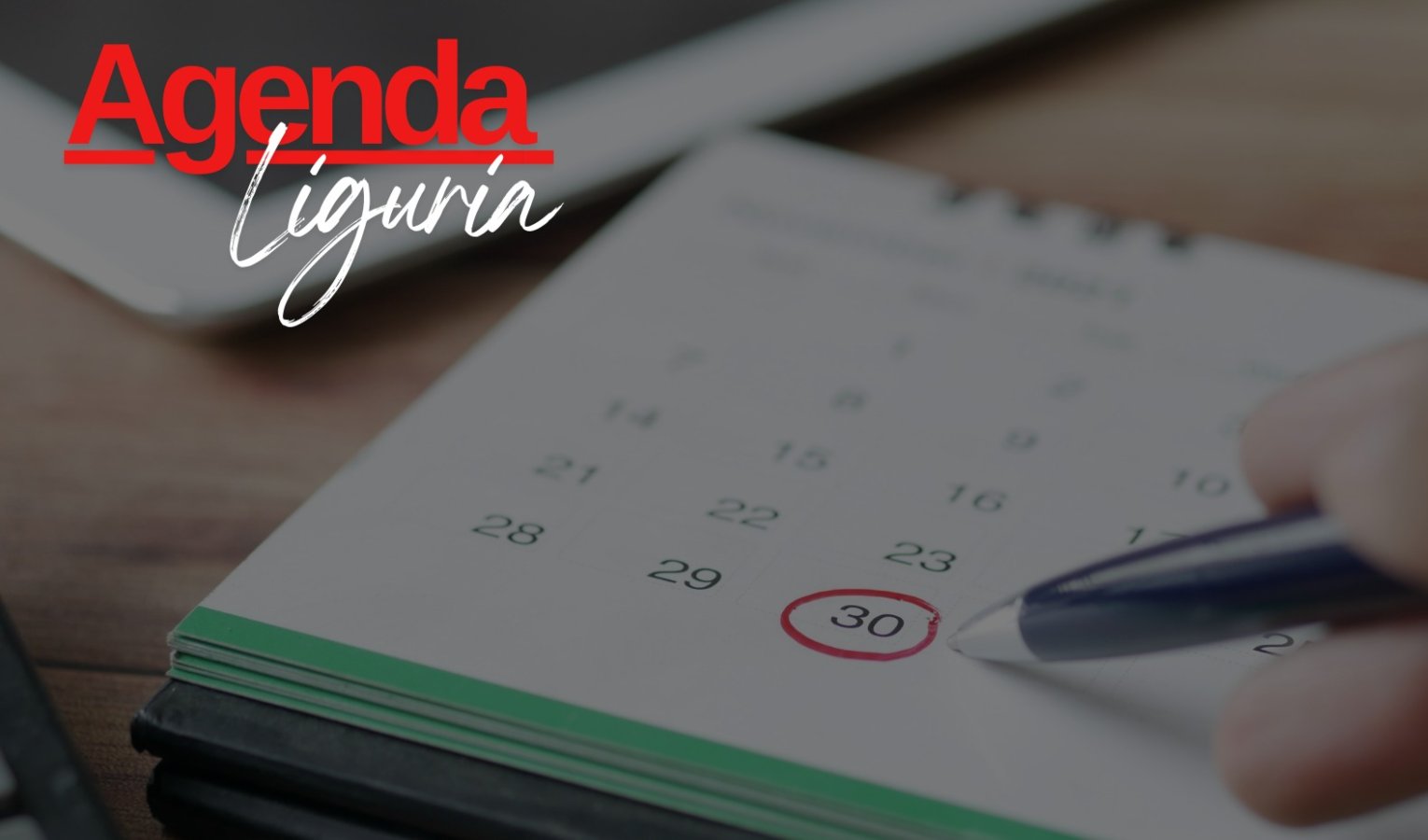 L'agenda degli appuntamenti in Liguria di martedì 3 dicembre 2024