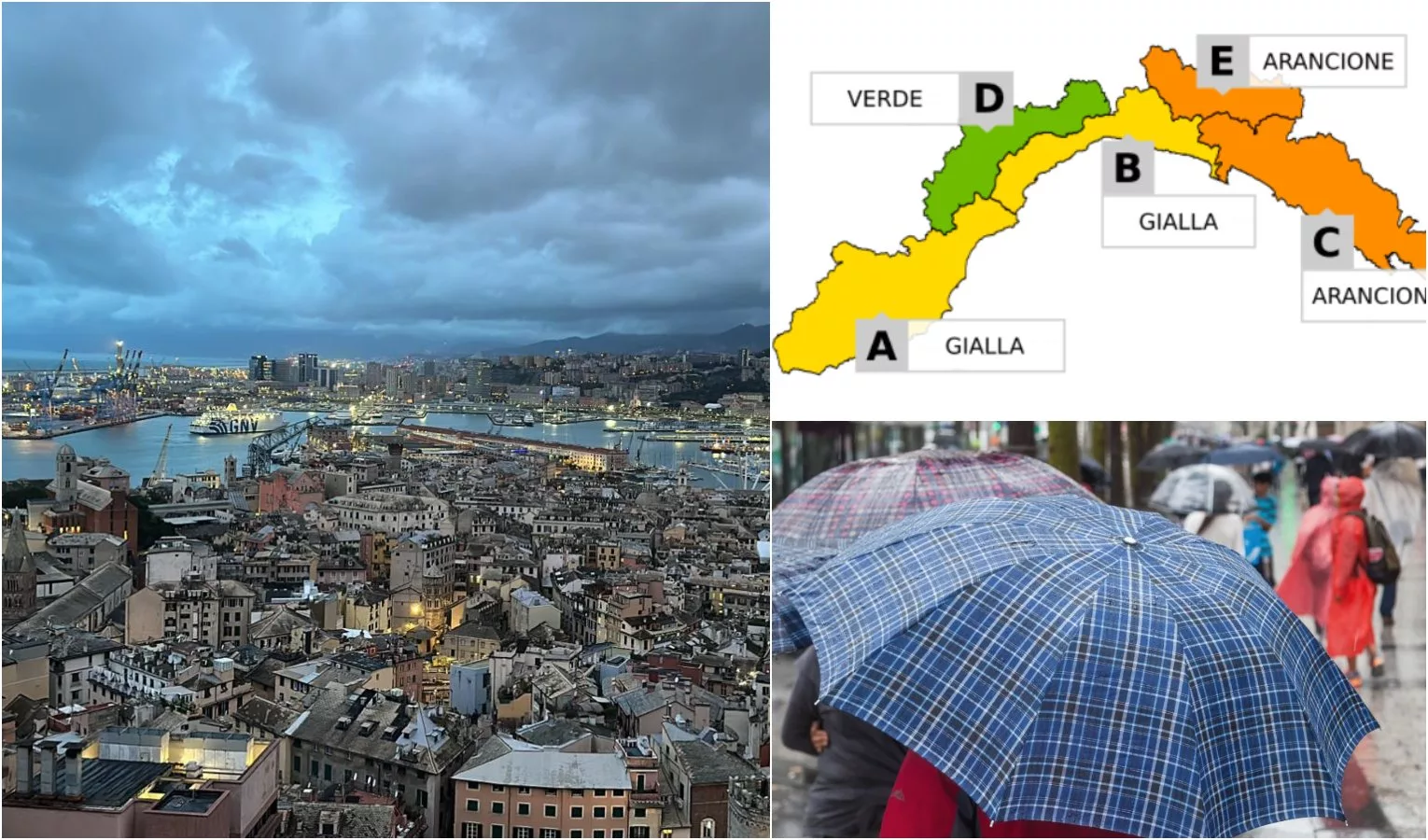 Pioggia E Vento Di Burrasca A 120km/h, Liguria In Allerta Meteo ...