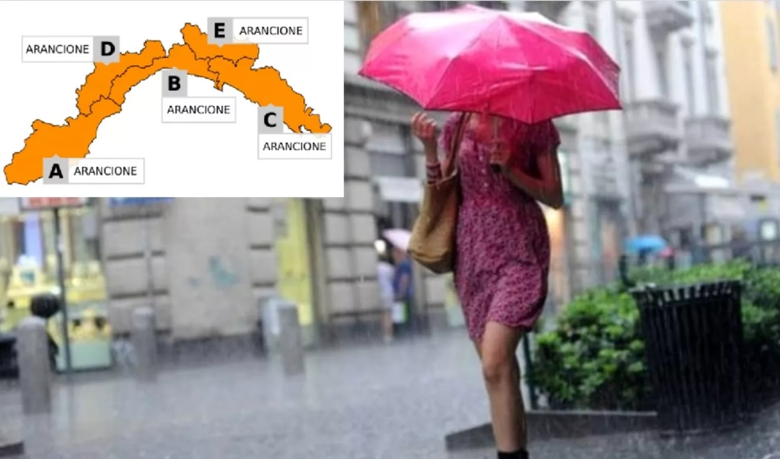 Allerta Meteo, Diramata L'arancione Su Tutta La Liguria Dalle 22 ...