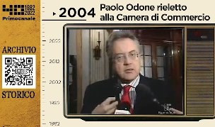 Dall'archivio storico di Primocanale, 2004: Odone eletto alla Camera di Commercio