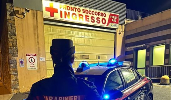 Sanremo, pugni a  due operatori sanitari: arrestato