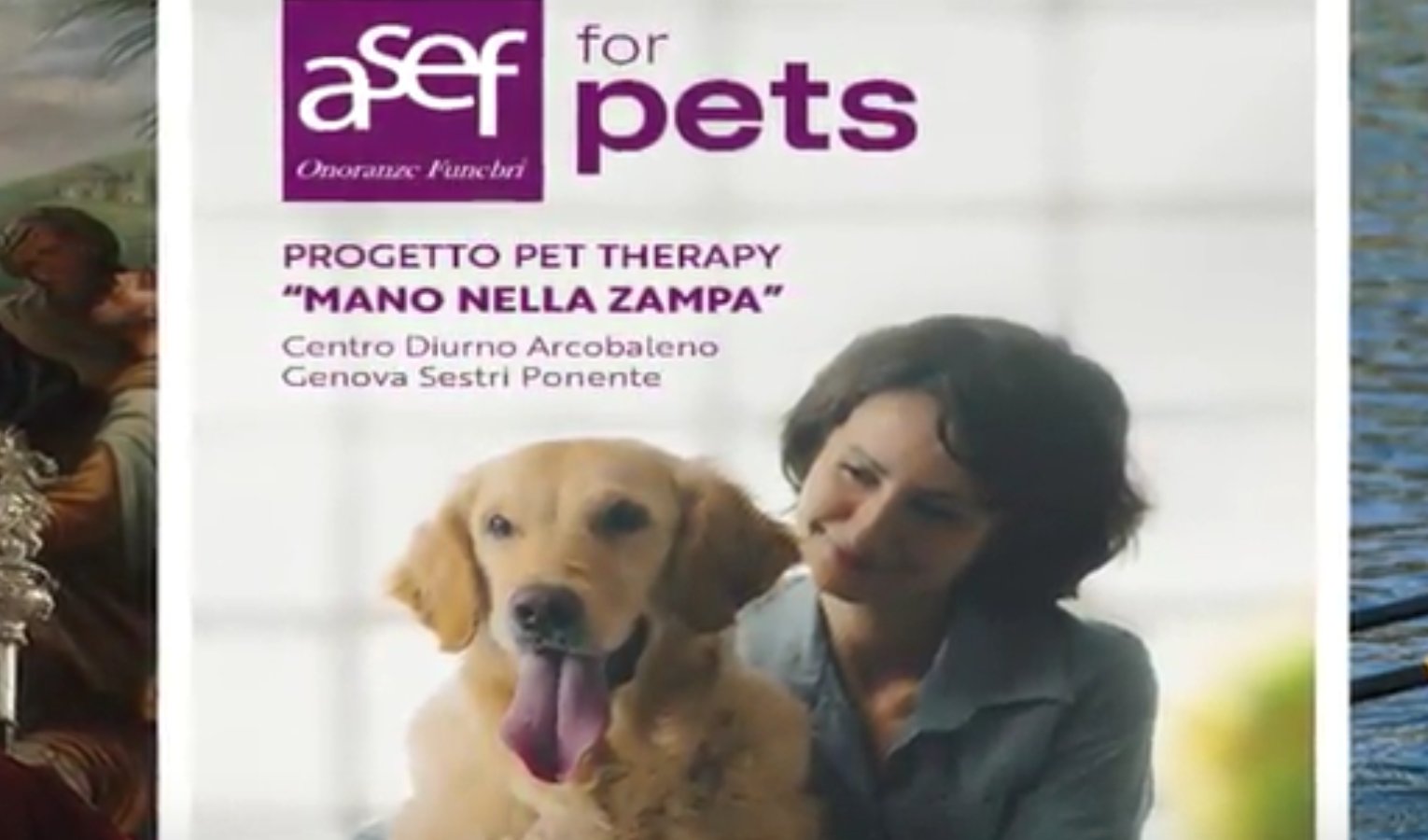 Arte, sport e animali: la nuova campagna di Asef