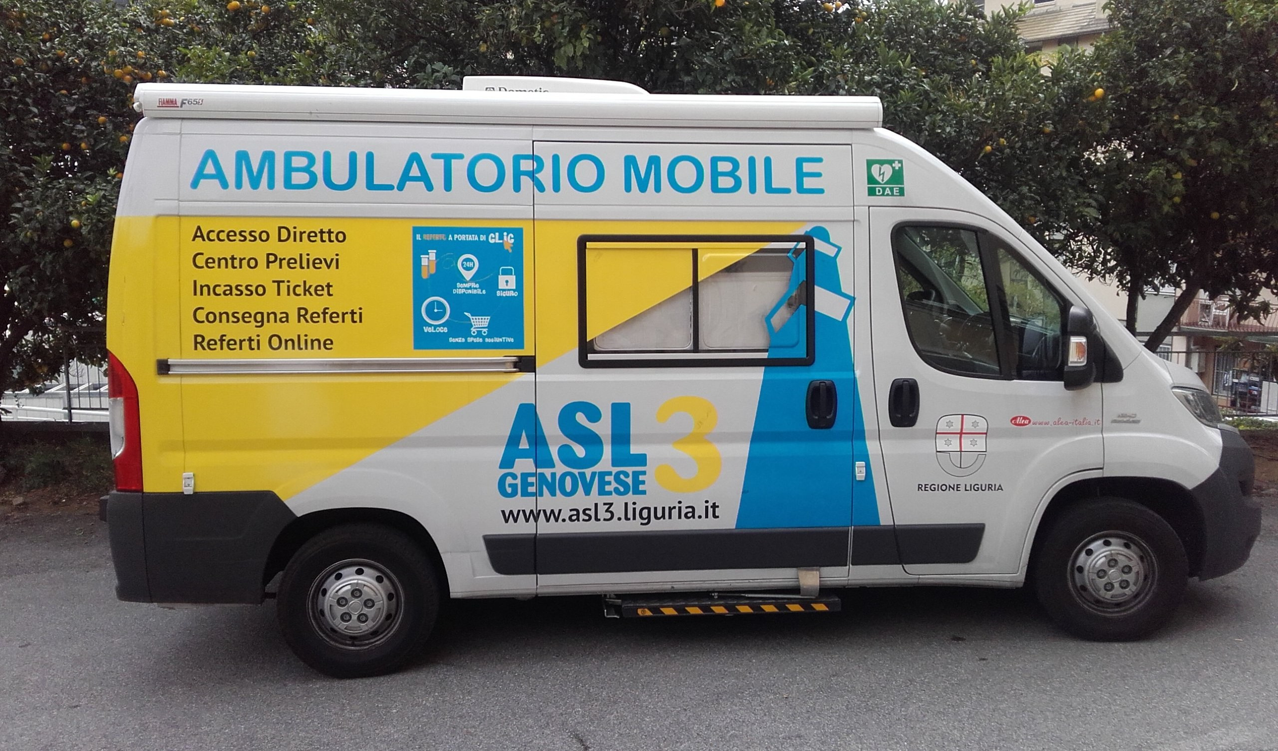 Asl3, 600 prestazioni erogate dagli ambulatori mobili nel 2024