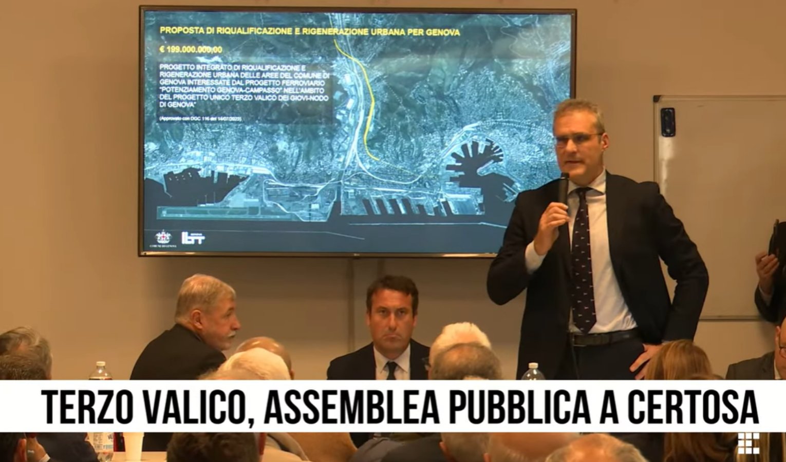 Genova, a Certosa assemblea pubblica sul Terzo Valico