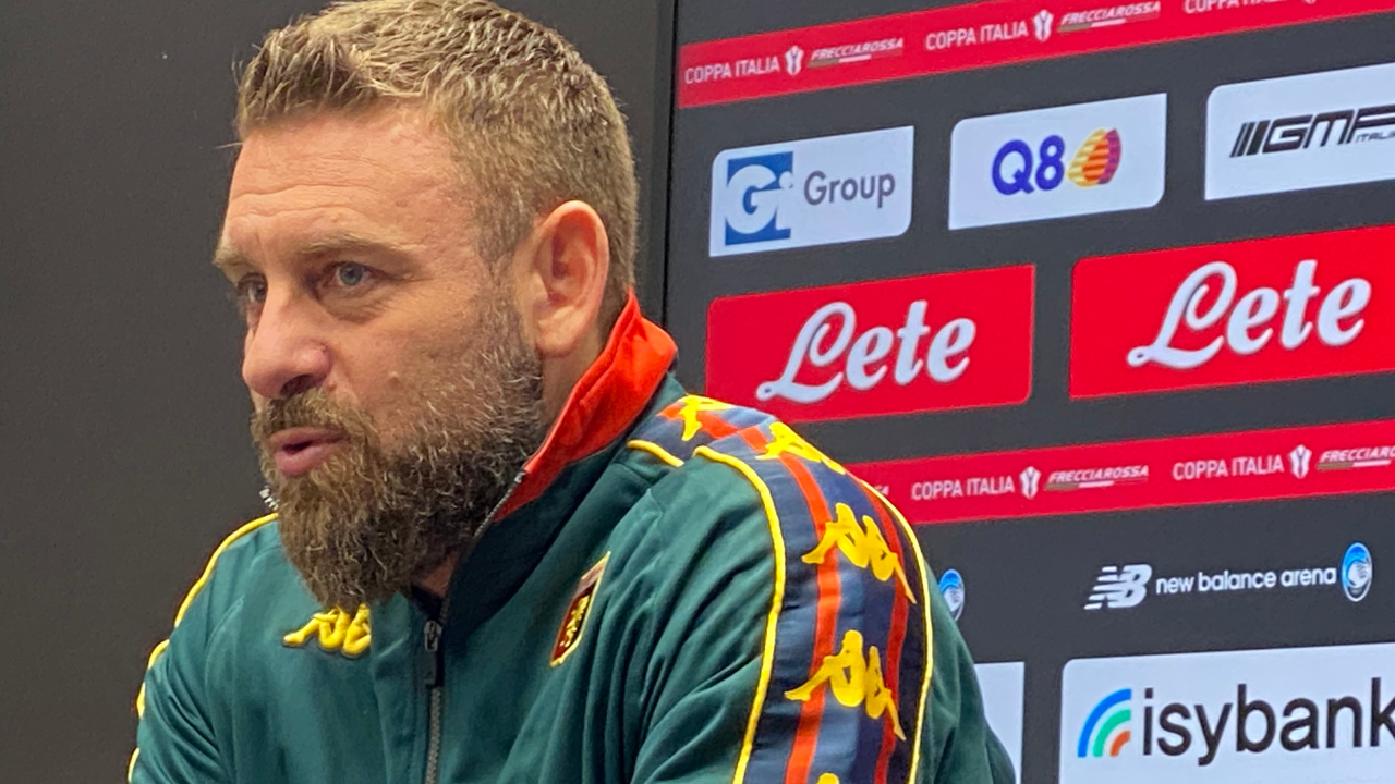De Rossi: “Genoa, buona partenza poi è emerso il valore dell’Atalanta”