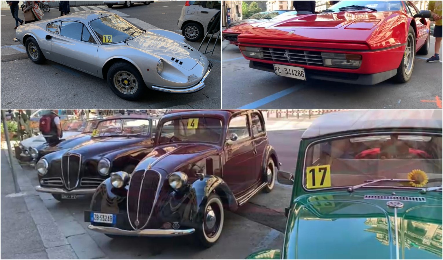 Dalla Ferrari Dino all'Alfa Giulia: le auto storiche in mostra a Genova