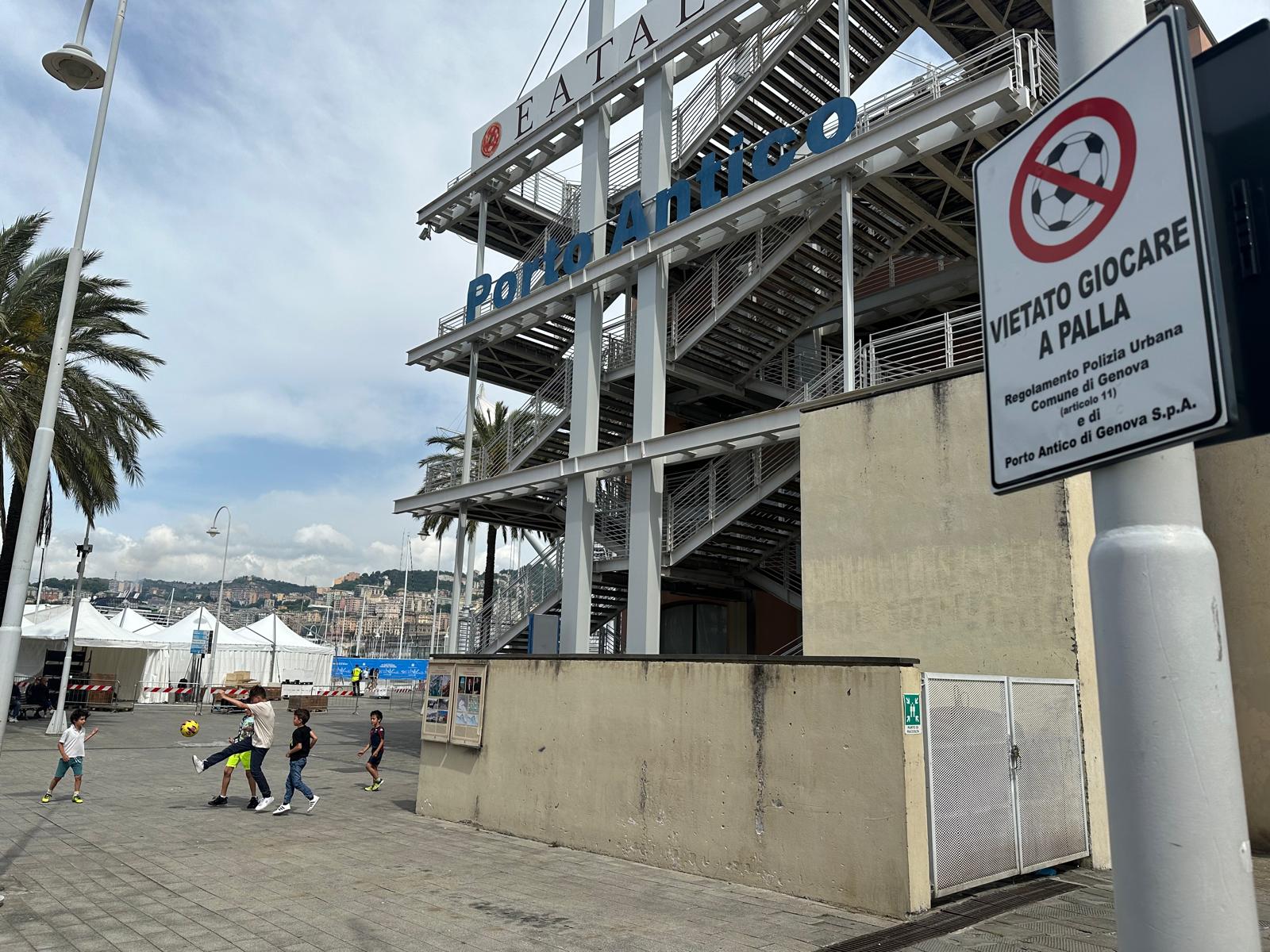 Vietato giocare a pallone all'Expo, Ferrando: