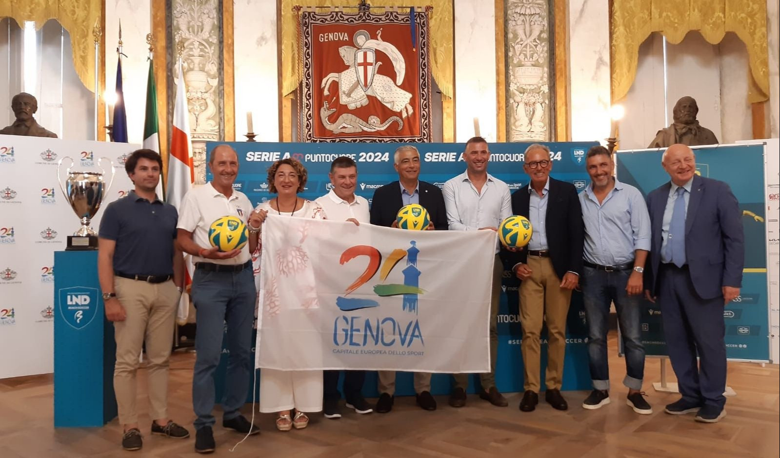 Genova 2024, arriva la serie A di beach soccer