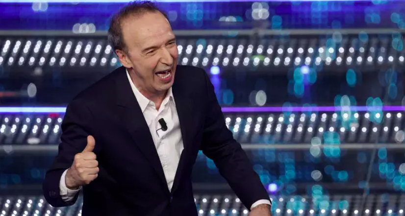 Benigni, a Sanremo: 