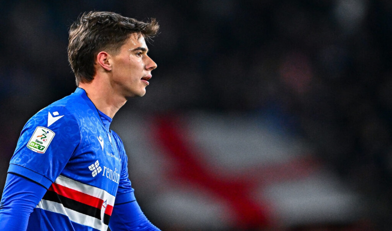 Un calciatore della Sampdoria