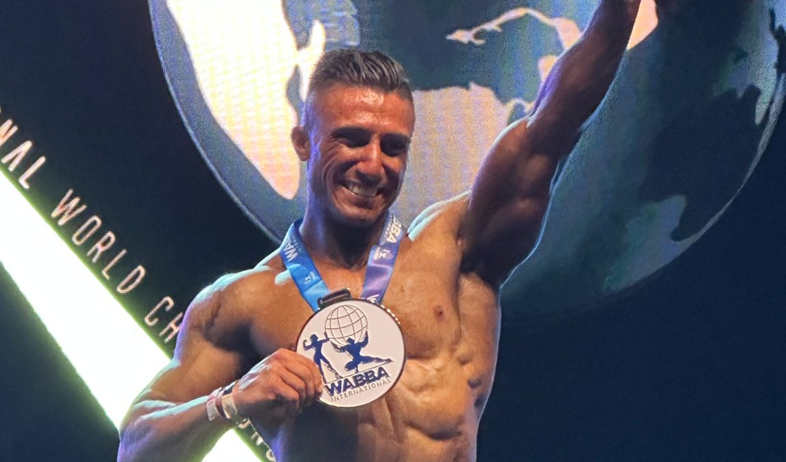 Il bodybuilder chiavarese Camiolo vince il mondiale di Rimini