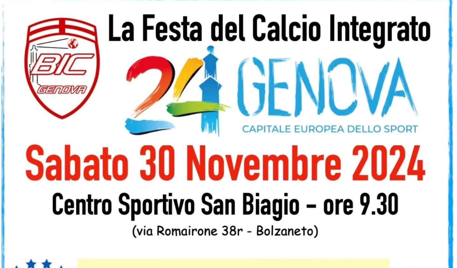 Al Centro Sportivo San Biagio il torneo di calcio integrato