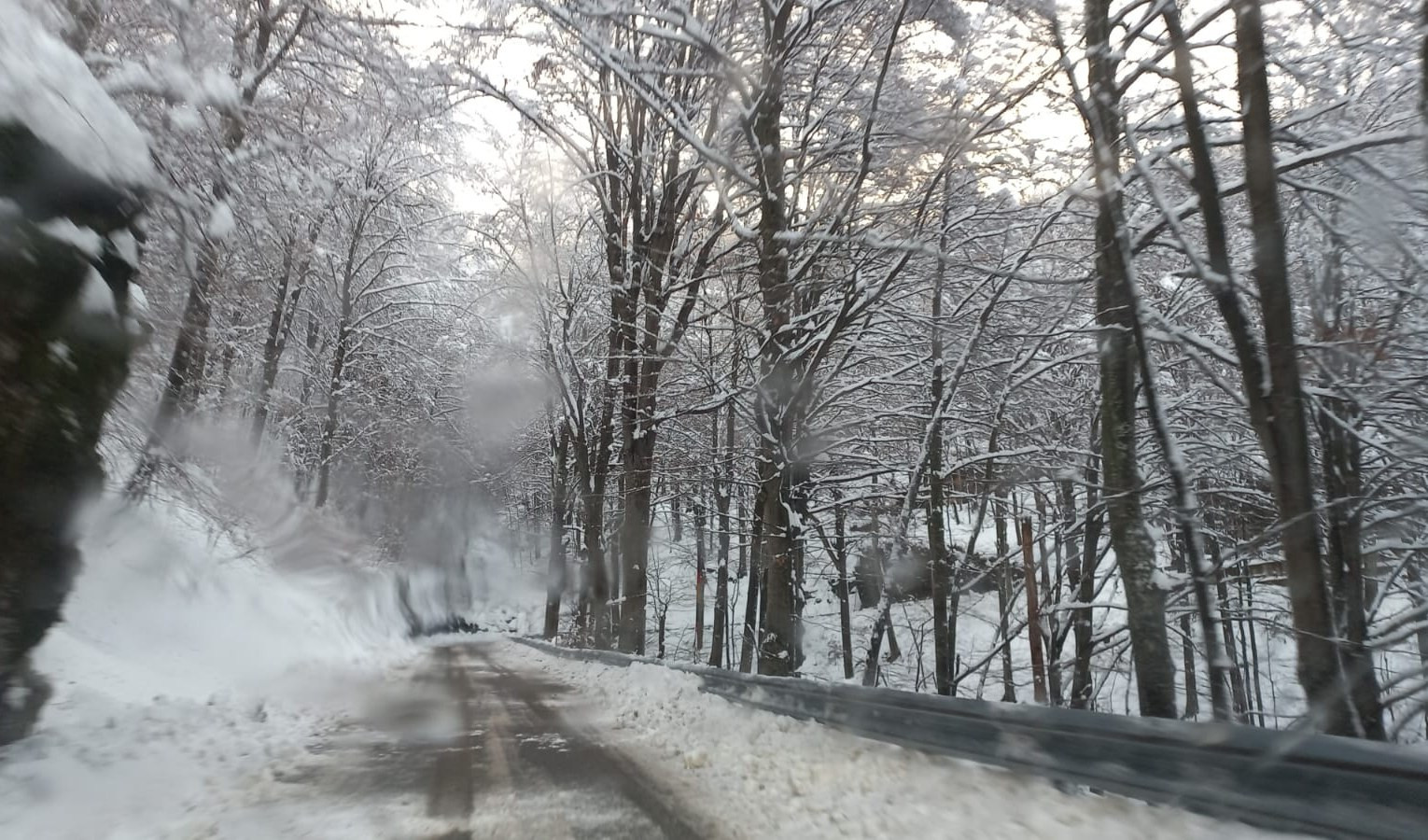 La neve imbianca la provincia di Savona, caduti 30 centimetri