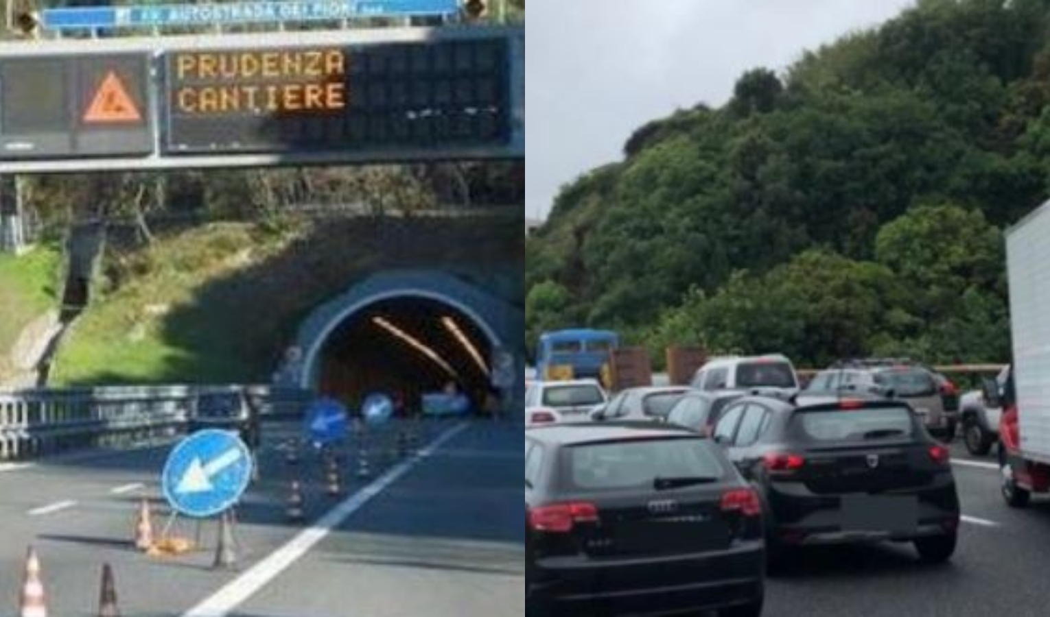 Caos autostrade: viaggio tra i cantieri lungo l'A10 