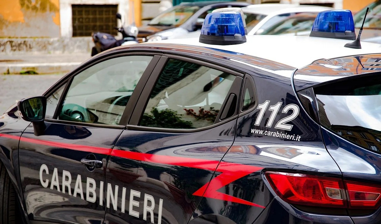 L'immagine di una gazzella dei carabinieri