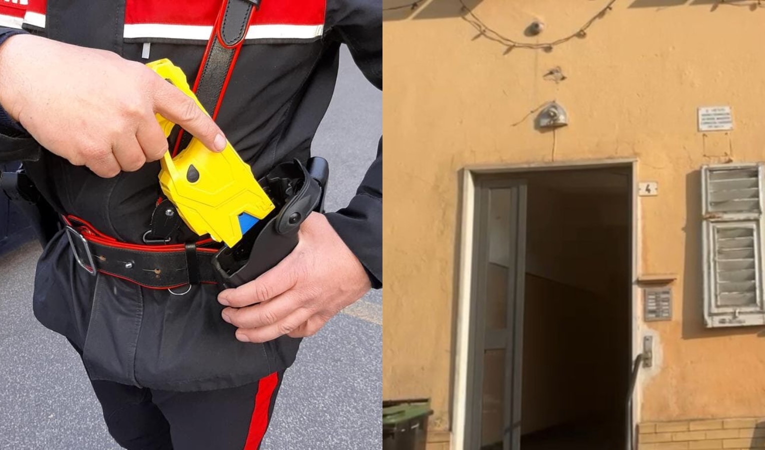 Muore dopo essere stato colpito da un taser, indagati due carabinieri