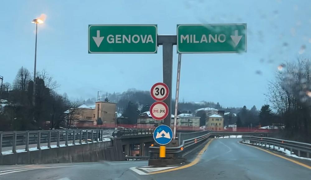 A7, dall'11 agosto nuovo cantiere a Busalla: ecco cosa cambia