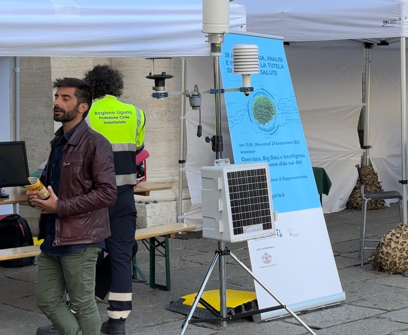 Meteo, ecco come funziona una centralina Arpal