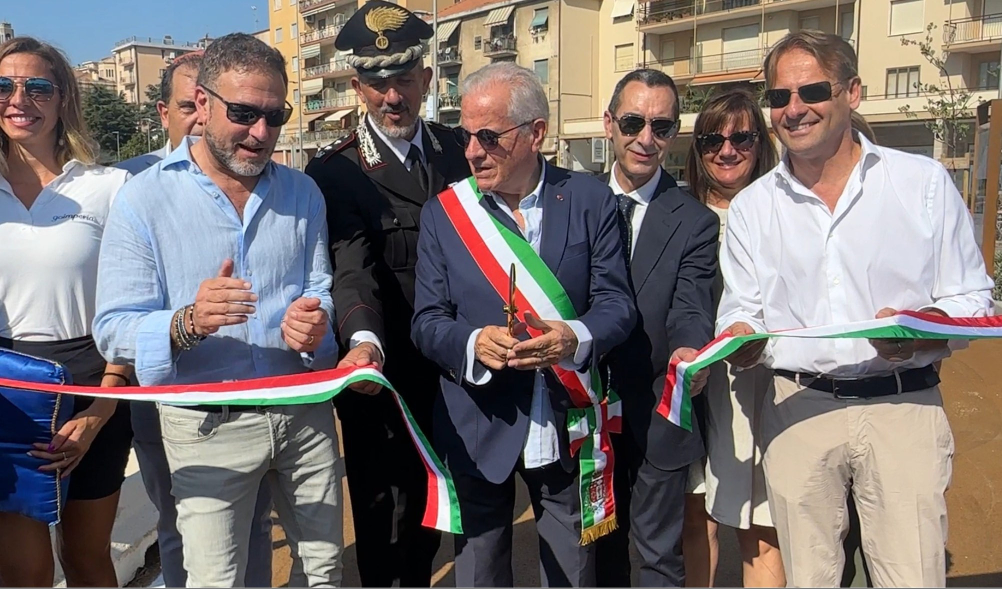 Imperia inaugura il terzo tratto di pista ciclabile a borgo San Moro