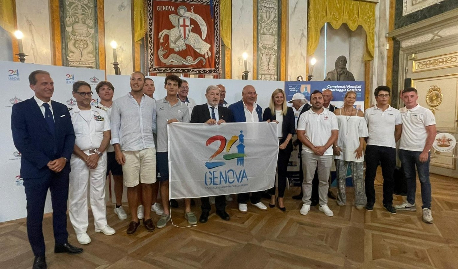 A Genova il campionato mondiale di canottaggio costiero