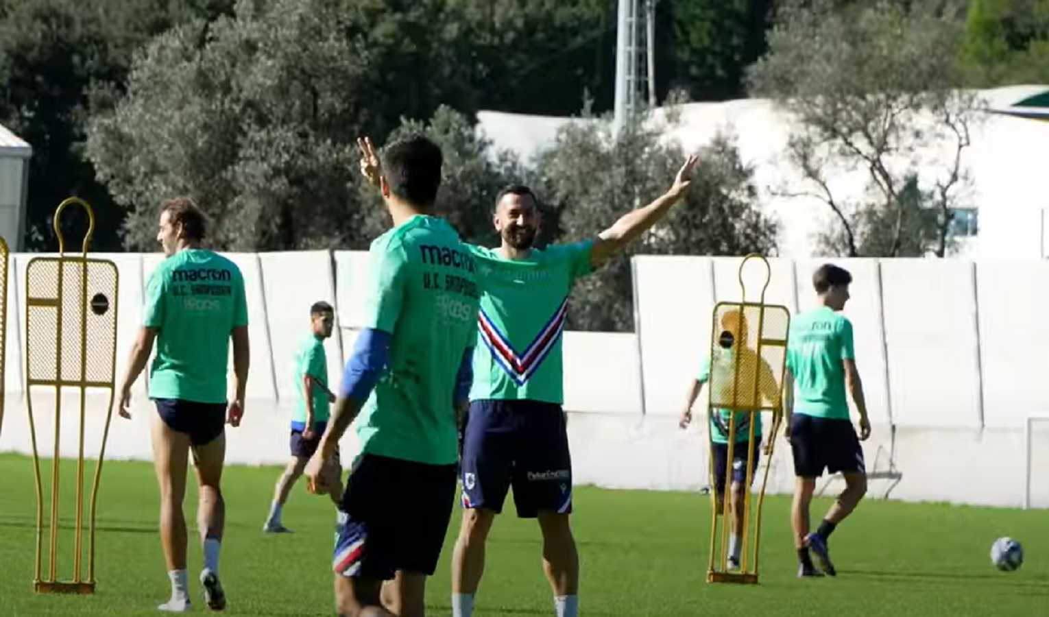 Sampdoria, riecco Ferrari e Barak. Sold out a Chiavari