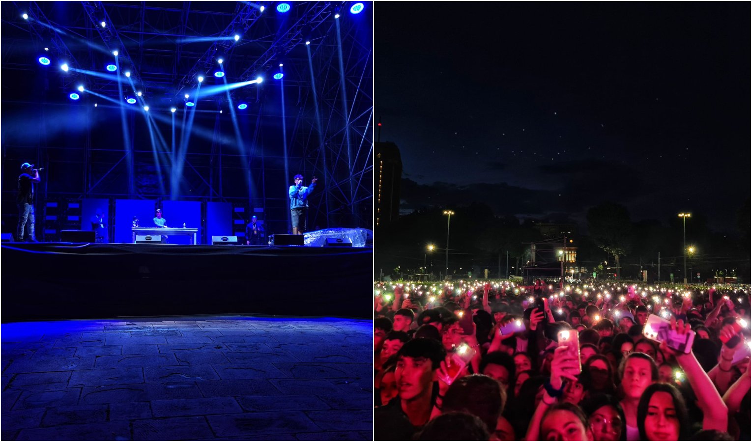 Genova, successo per il concerto rap in piazza ma è polemica: 