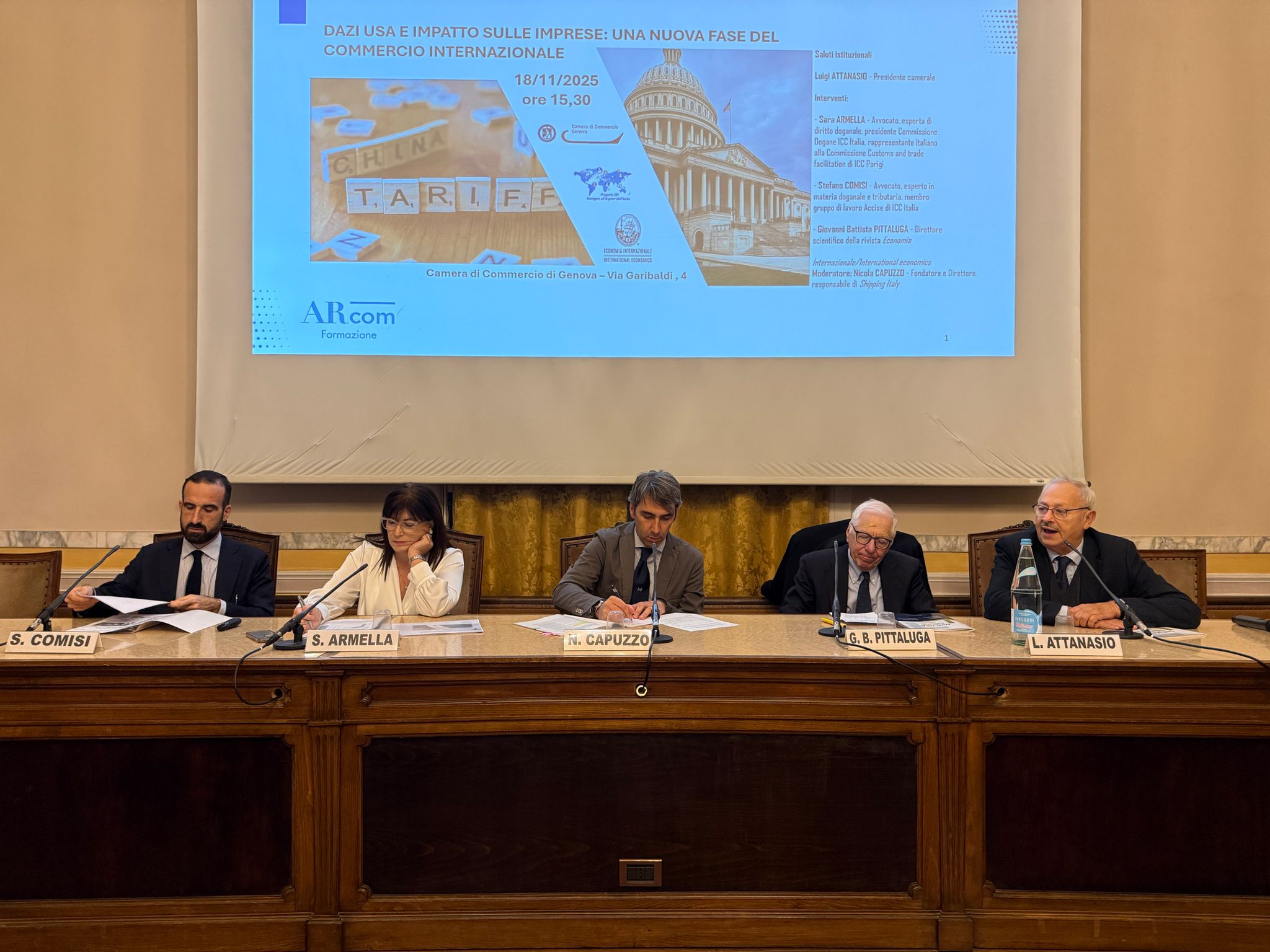 Dazi Usa, l'Europa cambia rotta: il dibattito alla Camera di commercio di Genova