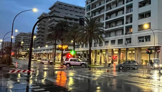 Genova, pioggia e Salone Nautico: traffico in tilt, riaperto corso Marconi 