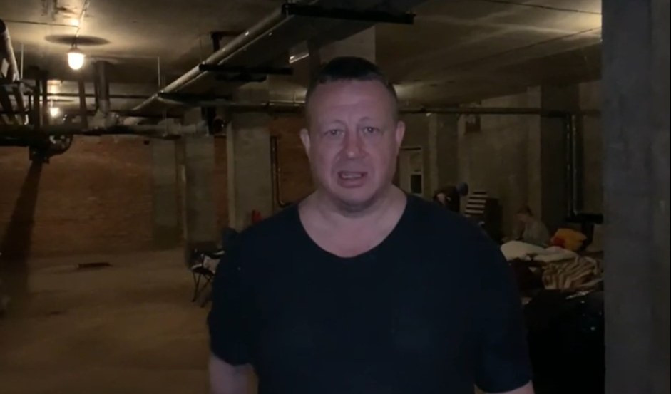 Ucraina, il ligure nel suo bunker a Kiev: 