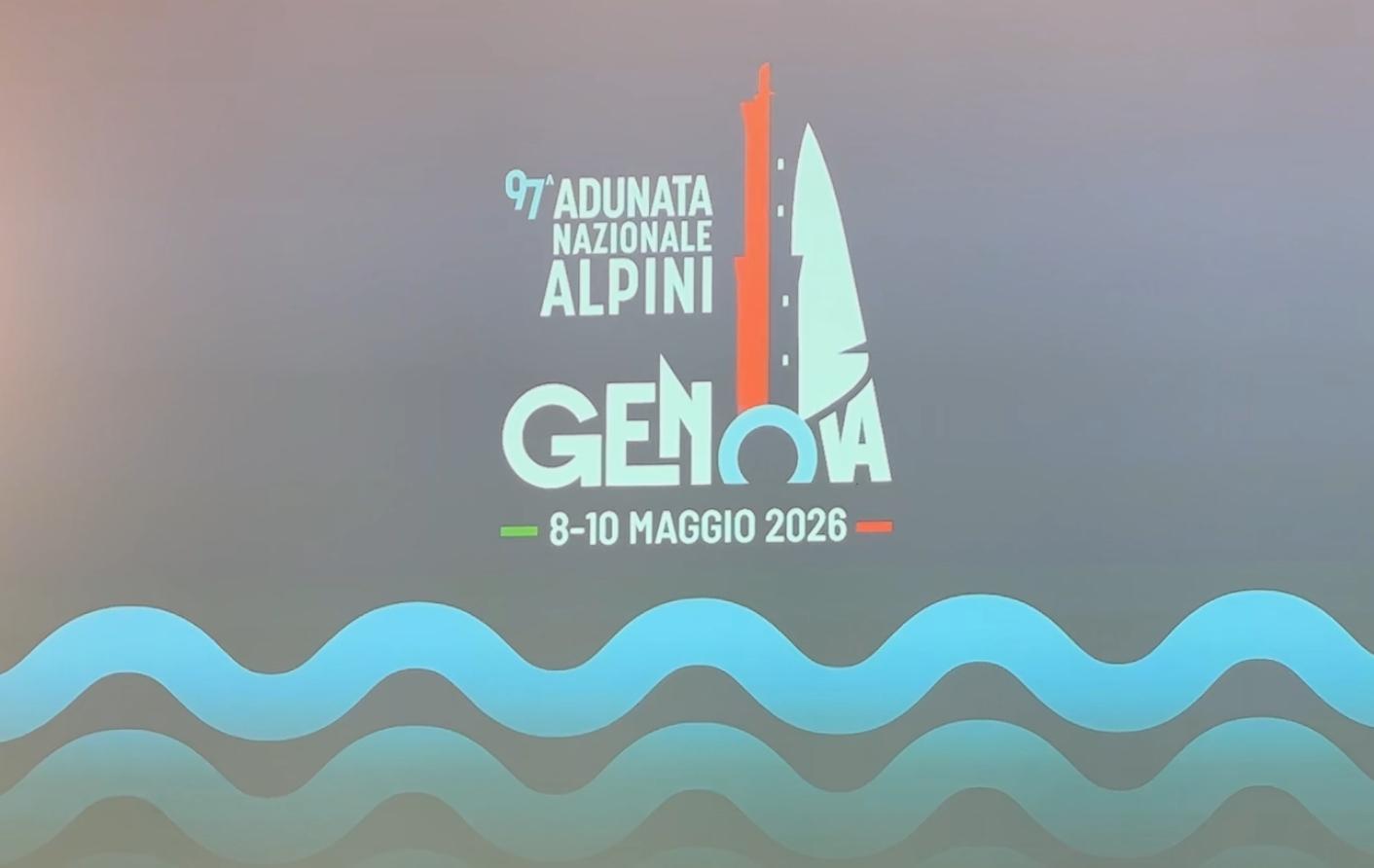 Adunata degli Alpini a Genova, ecco il logo: in città attese 400mila presenze