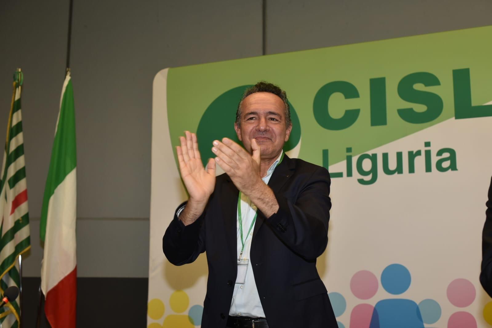 Maestripieri confermato segretario generale Cisl Liguria: