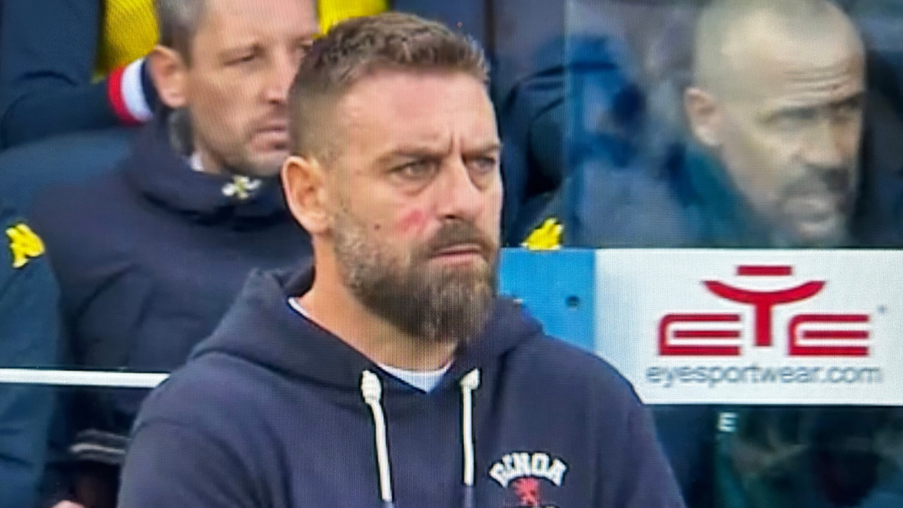 De Rossi promuove il Genoa: “C’è tanto da migliorare ma per ora va bene così”