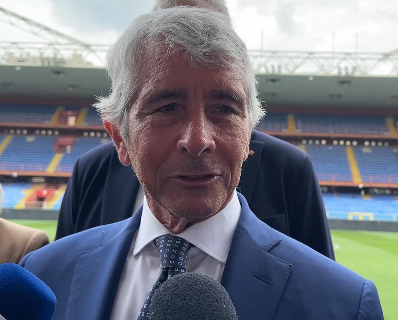 Futuro stadio Ferraris, il ministro Abodi a Genova: