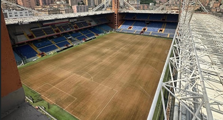 Ferraris, lotta contro il tempo per il nuovo prato