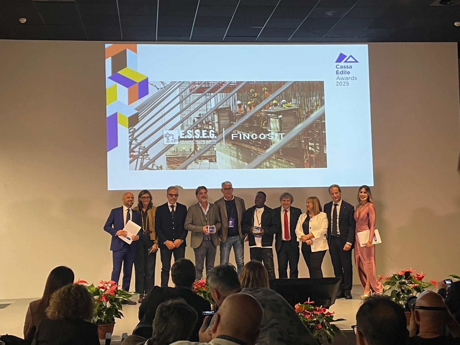 Inclusione e lavoro, premiate Fincosit ed Esseg per il progetto