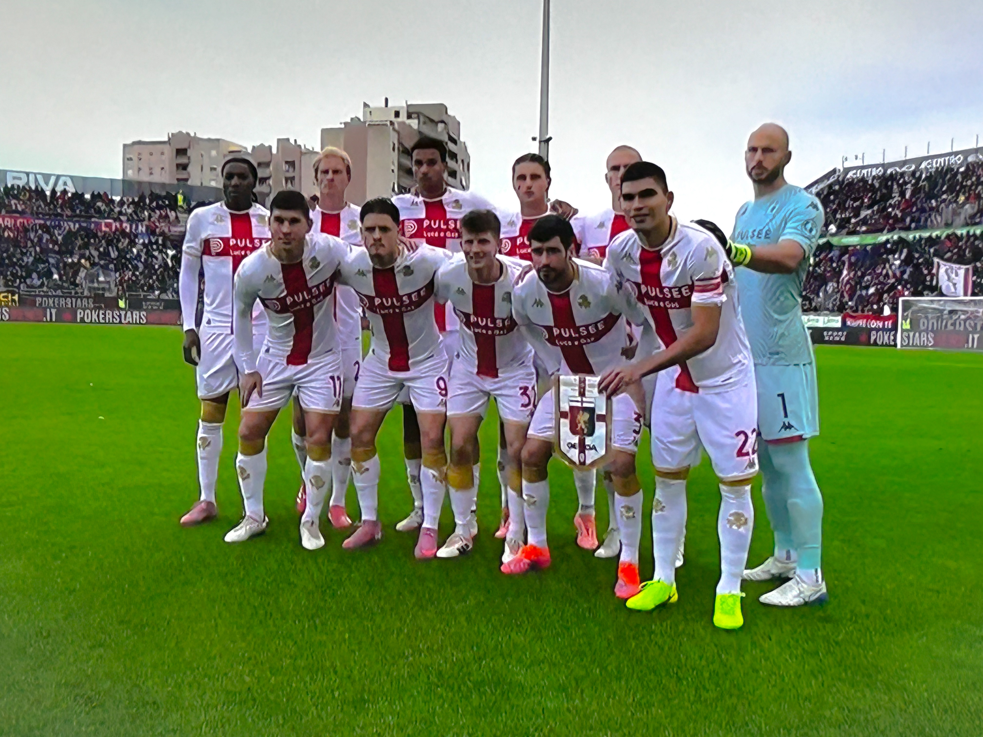 Il Genoa fa e disfa: a Cagliari il gollonzo di Martin vale un punto d'oro