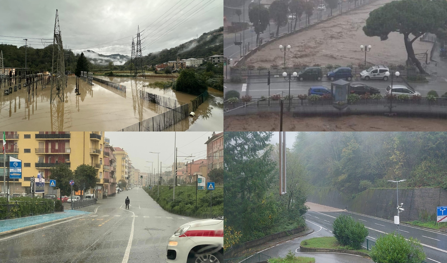 Maltempo in Liguria: esondazioni a Rapallo, Recco, Sori e l'Entella a Chiavari