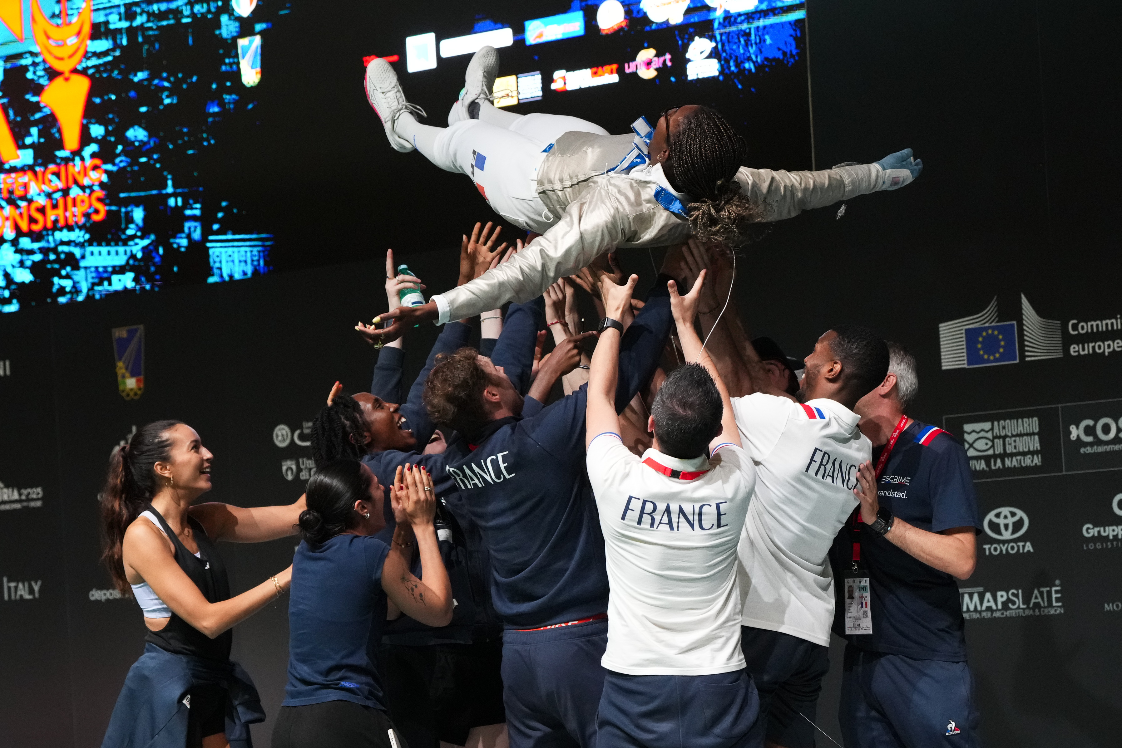 Europei di scherma, Vezzali: