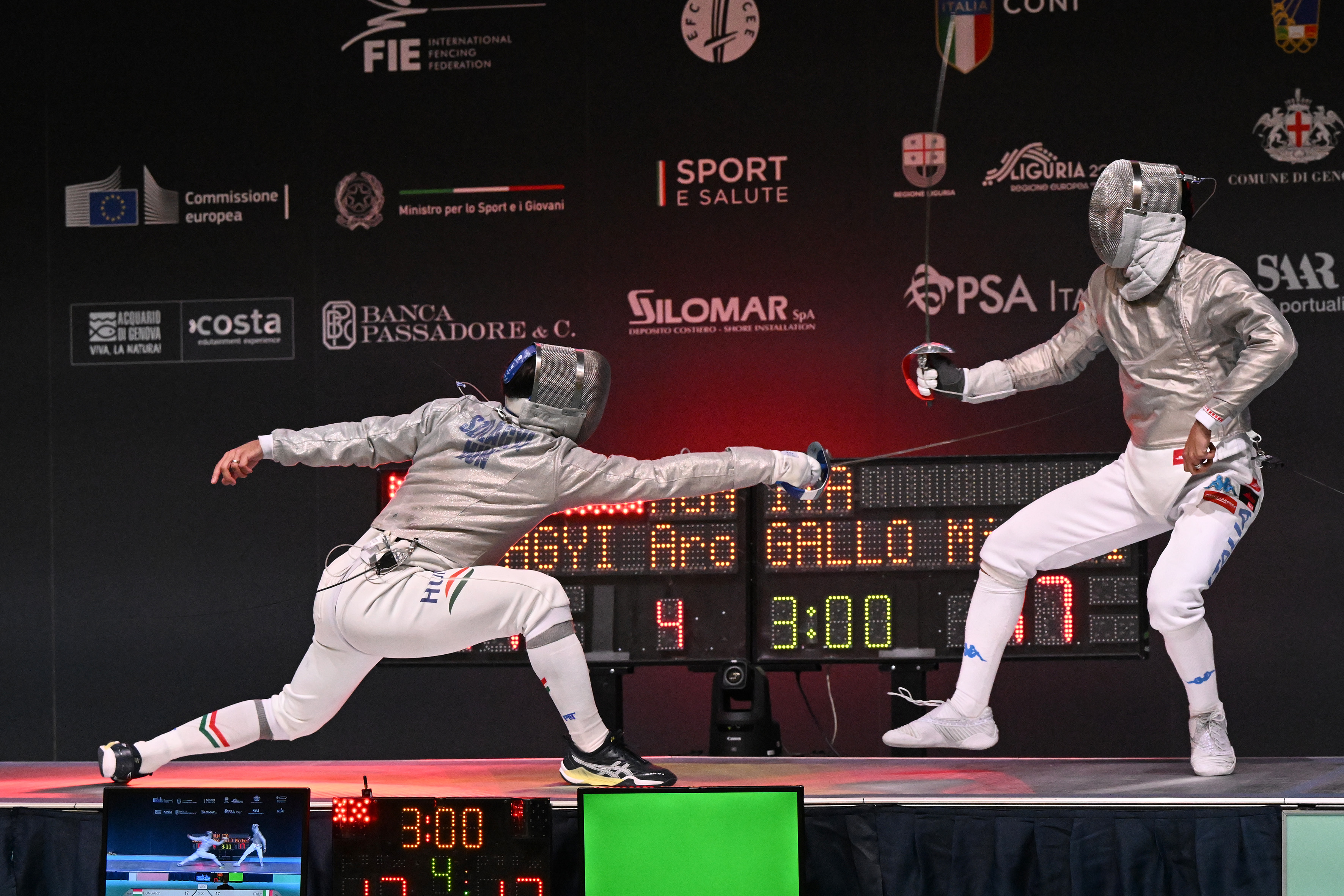 Europei di scherma, Beppe Costa: