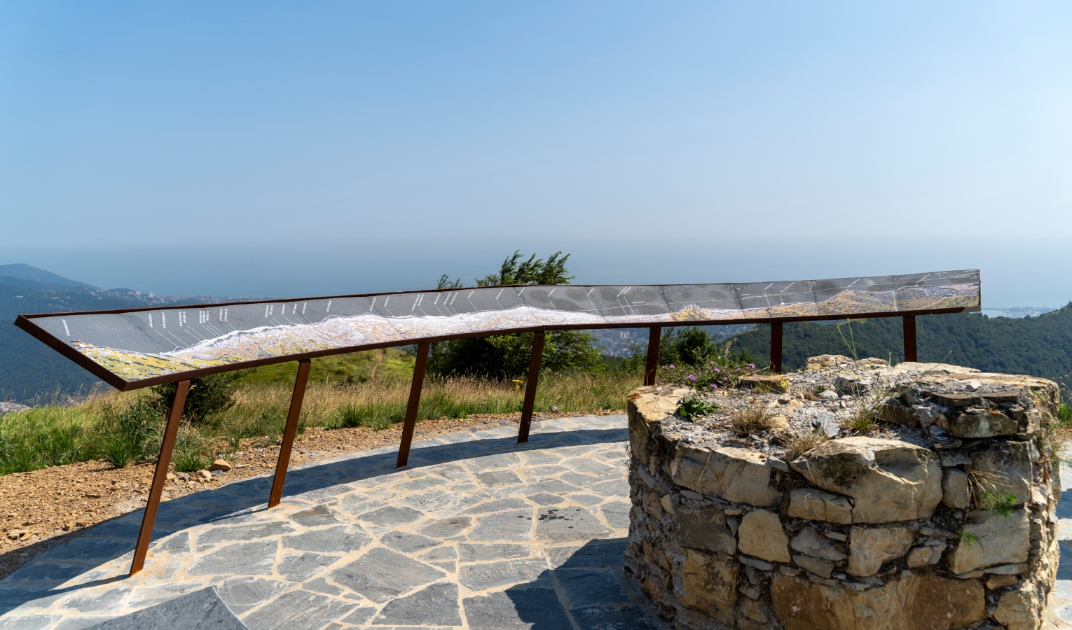 Genova, nuova terrazza panoramica sulla Strada dei Forti